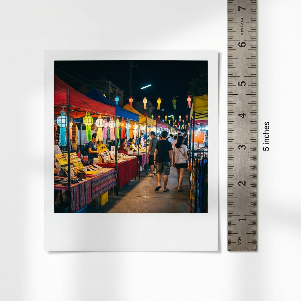 Square Polaroid Print